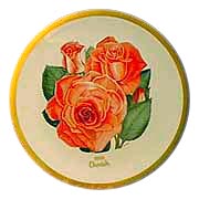Cherish Rose collector plate by Luther Bookout