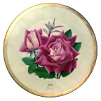 Love Rose collector plate by Luther Bookout