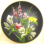 Freesia collector plate by Count Lennart Bernadotte And Garie Von Schunk