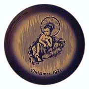 Christ Child collector plate by E. A. Babka