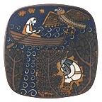 Vainomoinen's Rescue collector plate by Raija Uosikkinen