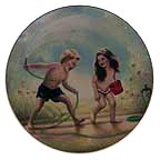 My Rain Beau collector plate by Miguel Paredes