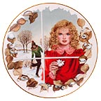 Winter's Dream collector plate by Gloria Erikson