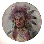 Dignity Of The Nez Perce collector plate by Gregory Perillo