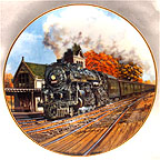 The Southwestern Limited collector plate by Jim Deneen