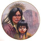 The Cheyenne Nation collector plate by Gregory Perillo