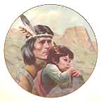 The Kiowa Nation collector plate by Gregory Perillo