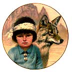 Peaceful Comrades collector plate by Gregory Perillo