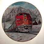 Traveling In Style collector plate by Jim Deneen