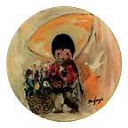 The Gentle White Dove collector plate by Ted DeGrazia