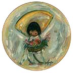 Flower Boy collector plate by Ted DeGrazia