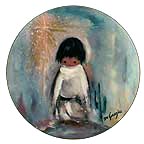 Blue Boy collector plate by Ted DeGrazia