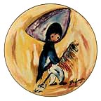 My First Horse collector plate by Ted DeGrazia