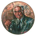 The Statesman collector plate by Don Ruffin