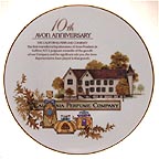 California Perfume Company collector plate