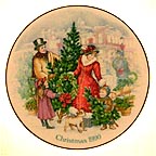 Bringing Christmas Home collector plate