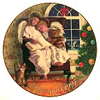 Heavenly Dreams collector plate by Michael Garland