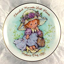 Cherished Moments Last Forever collector plate