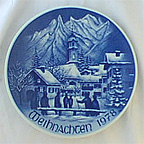 Mittenwald collector plate by Hans Mueller