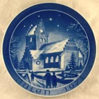 Ejby Kirke collector plate