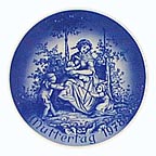 Blind Man's Bluff collector plate by Ludwig Ricter