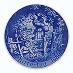 The First Cherries collector plate by Ludwig Ricter