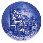 Pets collector plate by Ludwig Ricter