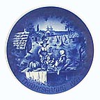 The First Thanksgiving collector plate by Hans Mueller