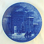 Christmas In Augsburg collector plate