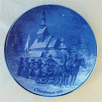 Christmas Eve In Hahnenklee collector plate