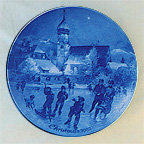 Christmas Eve In Wasserburg collector plate