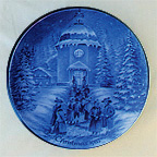 The Chapel In Oberndorf collector plate