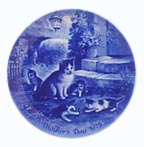 Cats collector plate