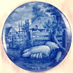 Mother's Happiness collector plate