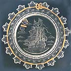 Sailing Ship collector plate