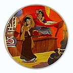 Aladdin In Love collector plate by Disney Studio Artists