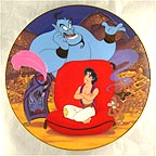 Aladdin's Wish collector plate by Disney Studio Artists
