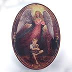 Sweet Embrace collector plate by Edgar Jerins