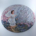 Serenity Garden collector plate by Dona Gelsinger