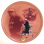 Barnstorming Days collector plate by Phil Heffernan