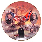 Gettysburg collector plate by James Griffin
