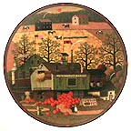 Liberty Star Farms collector plate by Charles Wysocki