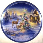 All Aglow collector plate by Joe Thornbrugh