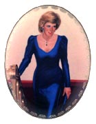 An Enchanting Princess collector plate by William Chambers