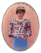 A True Princess collector plate by William Chambers