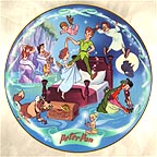 Flight To Neverland collector plate by Disney Studio Artists
