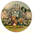 It's A Small World collector plate by Disney Studio Artists