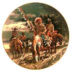 At Storm's Passage collector plate by Harry Schaare