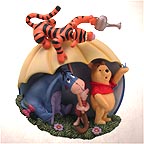 Puzzling Sort Of Weather collector plate by A. A. Milne & E. H. Shepard