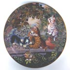 Sunny Days collector plate by Jürgen Scholz